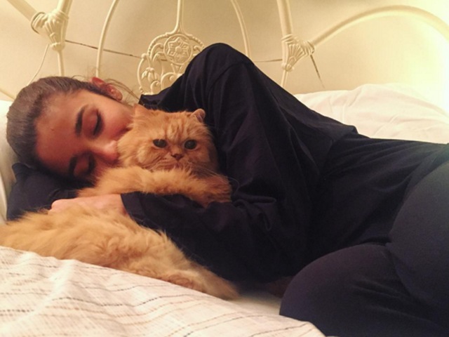 Alia Bhatt is also spending some quality time with a favourite one. (Instagram)