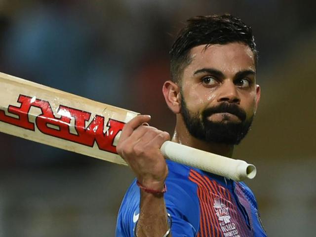 Virat Kohli walks off the pitch after the conclusion of India’s innings during the World T20. (AFP Photo) Virat Kohli walks off the pitch after the conclusion of India’s innings during the World T20. (AFP Photo)