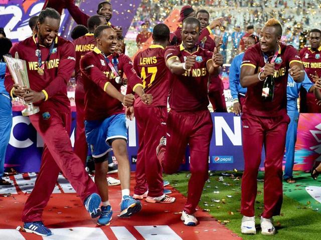 Over the years, West Indies cricketers have been the ultimate entertainers, and there’s enough sign that Carlos Brathwaite — for his four successive sixes — and his ilk are capable of carrying forward that tradition. (Subhendu Ghosh / HT Photo) Over the years, West Indies cricketers have been the ultimate entertainers, and there’s enough sign that Carlos Brathwaite — for his four successive sixes — and his ilk are capable of carrying forward that tradition. (Subhendu Ghosh / HT Photo)