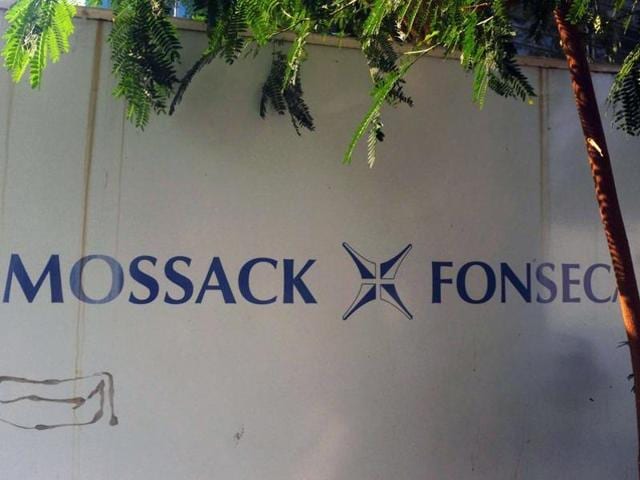 View of a sign outside the building where Panama-based Mossack Fonseca law firm offices are placed in Panama City on April 3, 2016. A massive leak -coming from Mossack Fonseca- of 11.5 million tax documents on Sunday exposed the secret offshore dealings of the world’s rich and the famous.(AFP) View of a sign outside the building where Panama-based Mossack Fonseca law firm offices are placed in Panama City on April 3, 2016. A massive leak -coming from Mossack Fonseca- of 11.5 million tax documents on Sunday exposed the secret offshore dealings of the world’s rich and the famous.(AFP)