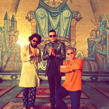 Major Lazer’s song ‘Lean On’ was a worldwide hit last year. The music video was flooded with Indian elements and was also shot here. (Twitter)