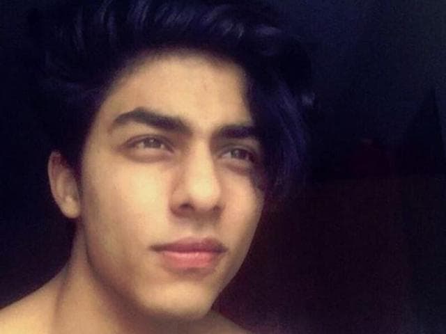 Meanwhile, Aryan Khan is still a splitting image of his dad. (Instagram) 