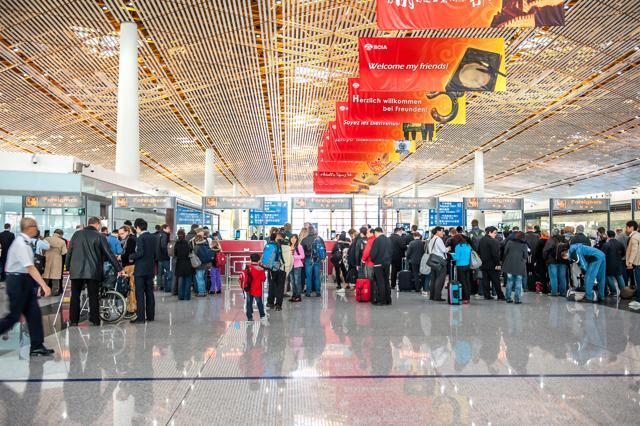 China’s Beijing Capital International Airport was ranked the world’s second busiest airport. (Shutterstock)