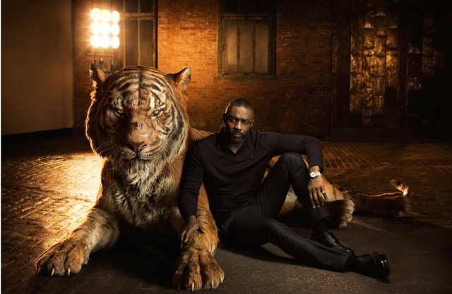 Shere Khan is the Bengal tiger is determined to rid the jungle of the man-cub Mowgli. “Shere Khan reigns with fear,” says Elba. “He terrorises everyone he encounters because he comes from a place of fear.” (Disney) 