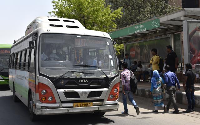 DTC nor Delhi Metro feeder buses covered the inner parts of Greater Kailash I. (S Burmaula/ HT Photos) DTC nor Delhi Metro feeder buses covered the inner parts of Greater Kailash I. (S Burmaula/ HT Photos)