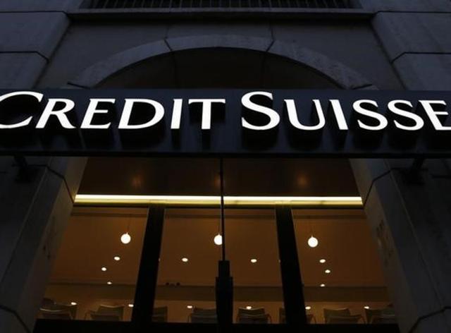 A Swiss bank Credit Suisse sign is pictured in Geneva, Switzerland. REUTERS A Swiss bank Credit Suisse sign is pictured in Geneva, Switzerland. REUTERS