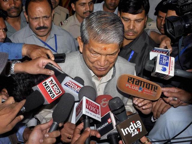 The Uttarakhand high court will hear a petition of the Congress challenging the imposition of President’s rule in the state. Former chief minister Harish Rawat also challenged an ordinance on state finances. (PTI File Photo) The Uttarakhand high court will hear a petition of the Congress challenging the imposition of President’s rule in the state. Former chief minister Harish Rawat also challenged an ordinance on state finances. (PTI File Photo)