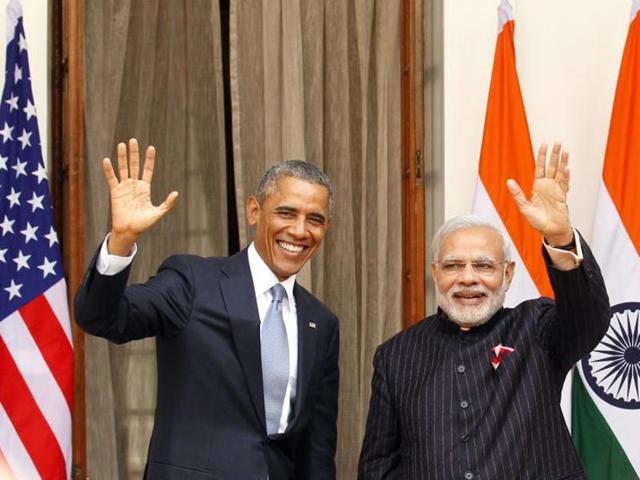U.S. President Barack Obama talks with Indian Prime Minister Narendra Modi (R) during a working dinner at the White House with heads of delegations attending the Nuclear Security Summit in Washington March 31, 2016. (REUTERS) U.S. President Barack Obama talks with Indian Prime Minister Narendra Modi (R) during a working dinner at the White House with heads of delegations attending the Nuclear Security Summit in Washington March 31, 2016. (REUTERS)