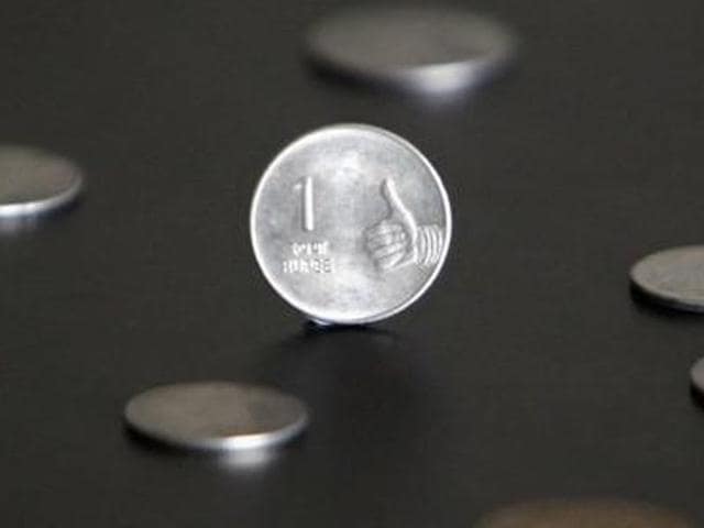 The rupee had gained by 50 paise or 0.75% in two weeks. (Reuters file) The rupee had gained by 50 paise or 0.75% in two weeks. (Reuters file)