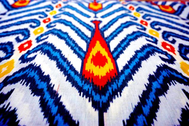 Ikat print. Ikat print.