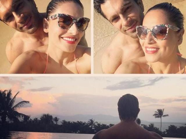 On April 7, the celebrity couple confirmed the new of their wedding. (Instagram)