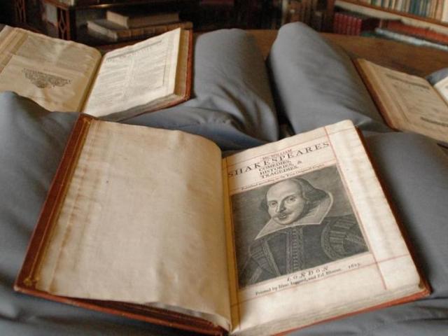 Rare copy of William Shakespeare’s First Folio found on the Isle of Bute in Scotland. (Oxford University) Rare copy of William Shakespeare’s First Folio found on the Isle of Bute in Scotland. (Oxford University)