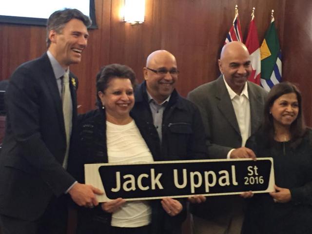 On Wednesday, Vancouver passed a unanimous resolution to designate a street in his name.