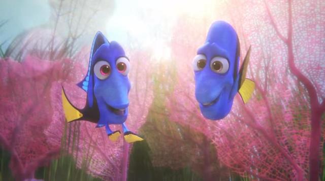 Dory’s parents will be voiced by Diane Keaton and Eugene Levy. (YouTube)