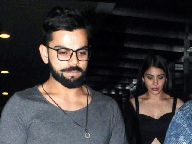 Virat-Anushka’s dinner date has sparked off rumours that the two are back together, after they broke up earlier this year. They were spotted on Wednesday. (Fotocorp) Virat-Anushka’s dinner date has sparked off rumours that the two are back together, after they broke up earlier this year. They were spotted on Wednesday. (Fotocorp)