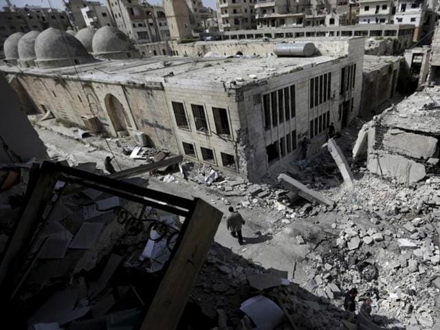 (Representative image) Around 250 Syrian civilians are feared kidnapped after an attack by the Islamic State on a cement factory, residents said.(Reuters Photo) (Representative image) Around 250 Syrian civilians are feared kidnapped after an attack by the Islamic State on a cement factory, residents said.(Reuters Photo)