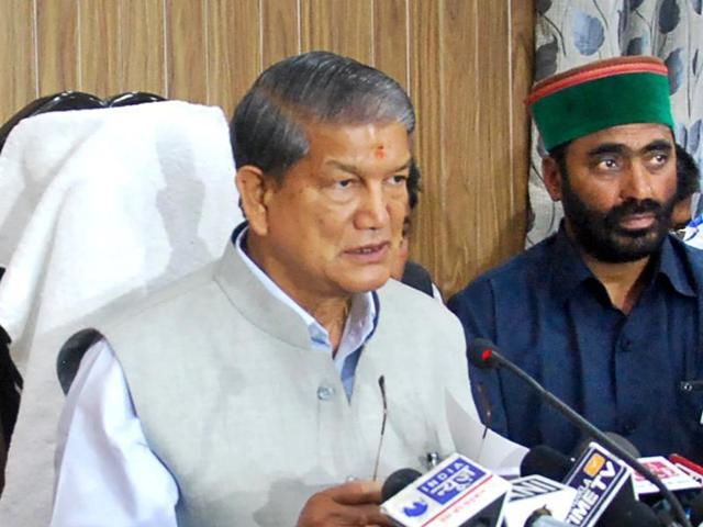 Former chief minister Harish Rawat has contended that the Centre’s imposition of President’s rule in the state was unconstitutional. (PTI Photo) Former chief minister Harish Rawat has contended that the Centre’s imposition of President’s rule in the state was unconstitutional. (PTI Photo)