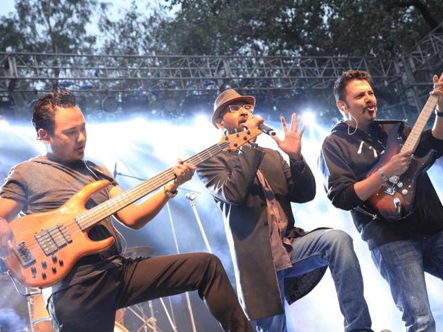 A band performs at at college festival in DU. (Hindustan Times) A band performs at at college festival in DU. (Hindustan Times)