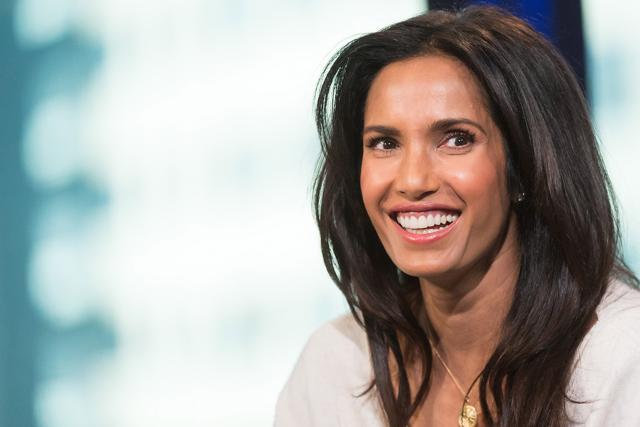 Padma Lakshmi participates in AOL's BUILD Speaker Series to discuss the upcoming finale of Top Chef and her memoir Love, Loss and What We Ate at AOL Studios. (Charles Sykes/Invision/AP)