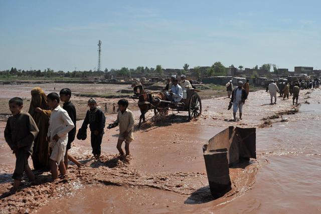 The death toll after heavy rains in Pakistan's northwest and in PoK went over 100. (AFP) The death toll after heavy rains in Pakistan's northwest and in PoK went over 100. (AFP)