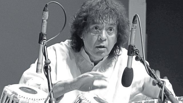 Tabla maestro Ustad Zakir Hussain has a captivating energy about him. (Shobha Deepak Singh) Tabla maestro Ustad Zakir Hussain has a captivating energy about him. (Shobha Deepak Singh)
