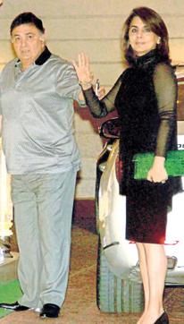 Rishi Kapoor and Neetu Singh attended Jeetendra’s birthday. (Instagram)