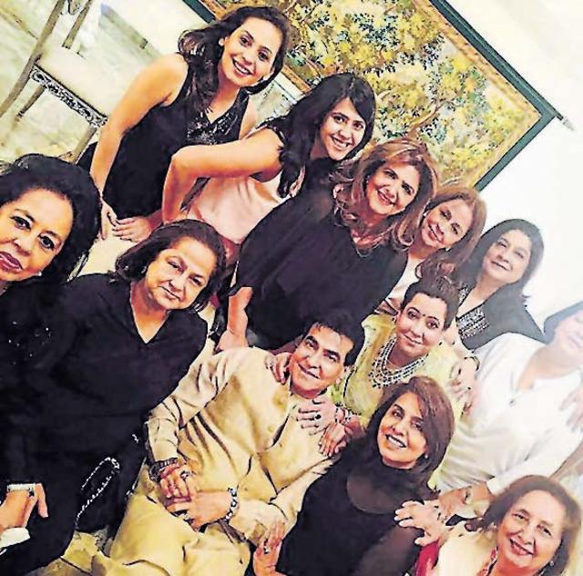 Jeetendra celebrated his 74th birthday with family and friends. (Instagram)