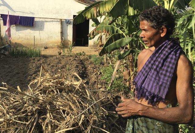 Durbadala Pradhan near his house at Tukurla village in Odisha (REUTERS) Durbadala Pradhan near his house at Tukurla village in Odisha (REUTERS)