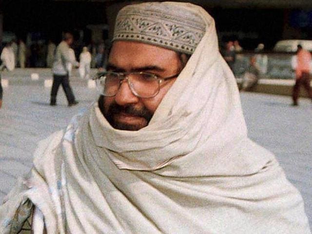 File photo of Maulana Masood Azhar at the Karachi airport in Pakistan. (AP) File photo of Maulana Masood Azhar at the Karachi airport in Pakistan. (AP)