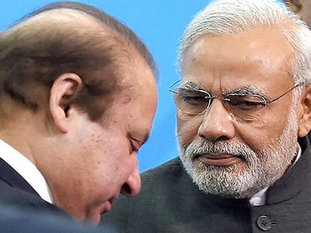 The Pathankot attack has led to stalling of the resumption of dialogue between India and Pakistan, which had been kick-started by a visit to Pakistan late last year by external affairs minister Sushma Swaraj and a December 25 stop-over visit to Lahore by Prime Minister Narendra Modi during which he held talks over tea with his Pakistani counterpart Nawaz Sharif.(Arvind Yadav/HT Photo) The Pathankot attack has led to stalling of the resumption of dialogue between India and Pakistan, which had been kick-started by a visit to Pakistan late last year by external affairs minister Sushma Swaraj and a December 25 stop-over visit to Lahore by Prime Minister Narendra Modi during which he held talks over tea with his Pakistani counterpart Nawaz Sharif.(Arvind Yadav/HT Photo)