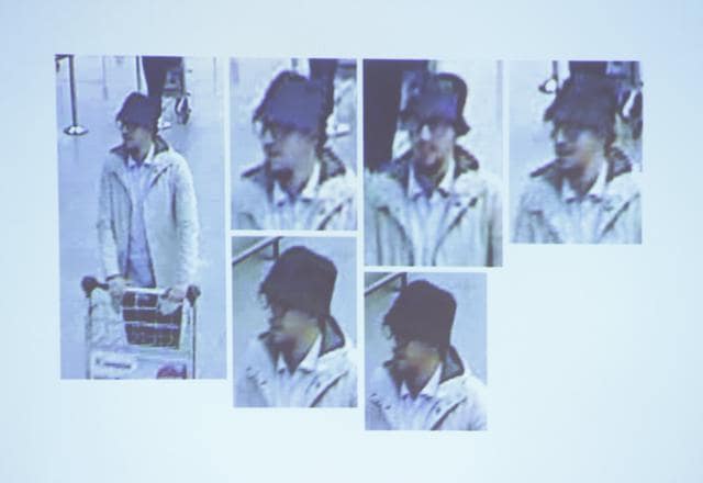 CCTV footage of Abrini at the Brussels airport. (REUTERS) CCTV footage of Abrini at the Brussels airport. (REUTERS)