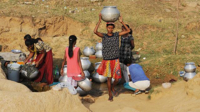 From building small dams in rural areas to raising awareness about water conservation in the city, students are bringing some respite to a parched state. (Photo by Parwaz Khan/ Hindustan Times) (Hindustan Times) From building small dams in rural areas to raising awareness about water conservation in the city, students are bringing some respite to a parched state. (Photo by Parwaz Khan/ Hindustan Times) (Hindustan Times)