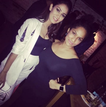 Mira Rajput Kapoor uploaded a picture with fashion designer Masaba Gupta (right) on Instagram . (Instagram)