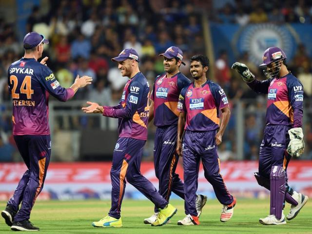 Rising Pune Supergiants's Ishant Sharma celebrates the wicket of Mumbai Indians's batsman Rohit Sharma. (PTI Photo) Rising Pune Supergiants's Ishant Sharma celebrates the wicket of Mumbai Indians's batsman Rohit Sharma. (PTI Photo)