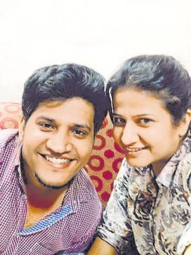 Siddharth’s picture taken from his family album. (Sonu Mehta/HT Photo)