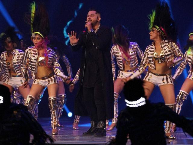 Star rapper Yo Yo Honey Singh entertained the audience by singing the choicest from the collection of his controversial songs. (PTI)