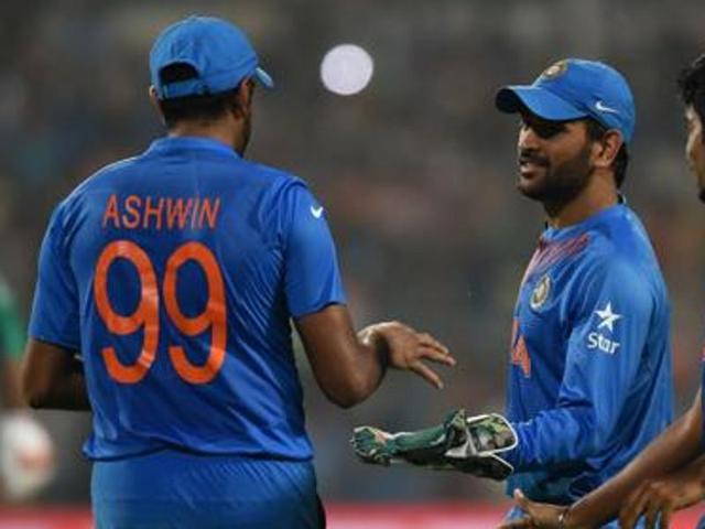 Dhoni said he under-bowled R Ashwin because, with the upper hand against Mumbai, he thought it best to give newcomer M Ashwin his full quota of four overs. (AFP) Dhoni said he under-bowled R Ashwin because, with the upper hand against Mumbai, he thought it best to give newcomer M Ashwin his full quota of four overs. (AFP)