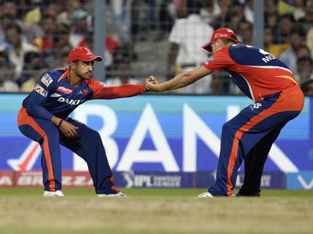 Karun Nair of Delhi Daredevils in action in Indian Premier League (IPL). (Ashok Nath Dey/HT photo)