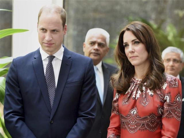The Duke and Duchess of Cambridge, Prince William, and his wife, the former Kate Middleton stand after laying a wreath on the martyrs memorial at the Taj Mahal Palace Hotel in Mumbai. (AP Photo) The Duke and Duchess of Cambridge, Prince William, and his wife, the former Kate Middleton stand after laying a wreath on the martyrs memorial at the Taj Mahal Palace Hotel in Mumbai. (AP Photo)