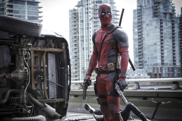 Ryan Reynolds won two prizes for Deadpool: comedic performance and best fight, which he shared with Ed Skein. (AP)