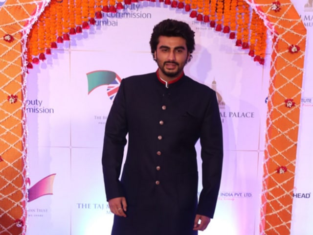 Arjun Kapoor reaches for the charity gala in Mumbai. (Twitter) 