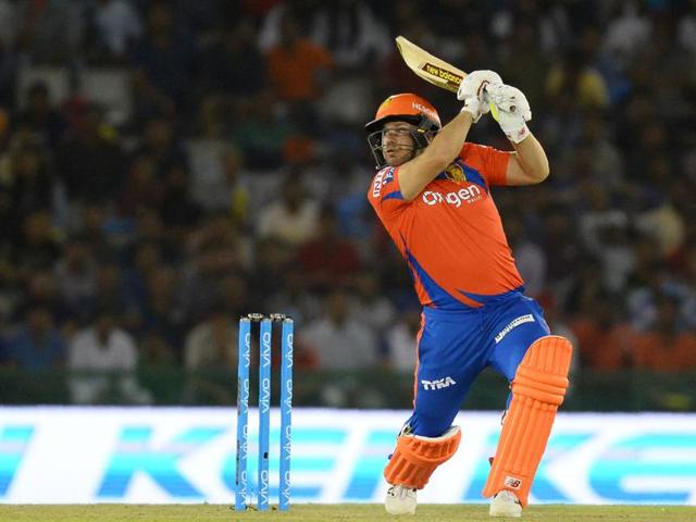 Gujarat Lions Aaron Finch plays a shot during the 2016 Indian Premier League (IPL) Twenty20 cricket match between Gujarat Lions and Kings XI Punjab at The Punjab Cricket Association Stadium in Mohali.(AFP Photo) Gujarat Lions Aaron Finch plays a shot during the 2016 Indian Premier League (IPL) Twenty20 cricket match between Gujarat Lions and Kings XI Punjab at The Punjab Cricket Association Stadium in Mohali.(AFP Photo)