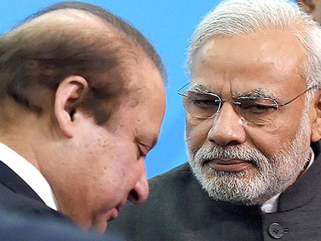 Expressing gratitude, Modi offered his condolences to Sharif over the loss of lives and property due to Sunday’s earthquake in Pakistan.(PTI File Photo)
