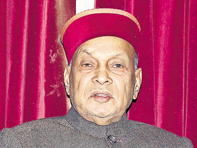 The state anti-corruption and vigilance bureau’s move to approach the Punjab government apparently came in the wake of probe into Dhumal’s properties ordered by the Virbhadra Singh government. (HT Photo) The state anti-corruption and vigilance bureau’s move to approach the Punjab government apparently came in the wake of probe into Dhumal’s properties ordered by the Virbhadra Singh government. (HT Photo)