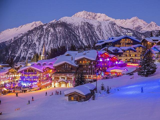 Courchevel was the first purpose-built resort in France.  (courchevel.com) 