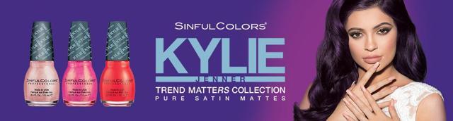 Kylie Jenner’s second round of a collaboration with US brand SinfulColors was launched on April 1. (SinfulColors)