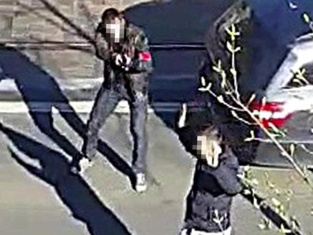 This screengrab shows police officers during a police operation in which three Paris attacks suspects were arrested on Tuesday, at the Stallestraat - Rue de Stalle in Ukkel - Uccle, Brussels. (AFP) This screengrab shows police officers during a police operation in which three Paris attacks suspects were arrested on Tuesday, at the Stallestraat - Rue de Stalle in Ukkel - Uccle, Brussels. (AFP)