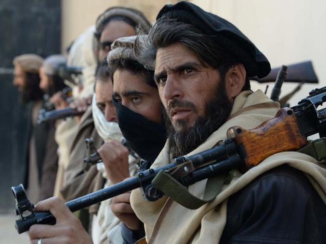 This Feb 24 file photo shows former Afghan Taliban fighters carrying their weapons before handing them over as part of a government peace and reconciliation process at a ceremony in Jalalabad. The Taliban has dubbed their Spring offensive as "Operation Omari" in honour of the movement's late founder Mullah Omar, whose death was announced last year. (AFP file) This Feb 24 file photo shows former Afghan Taliban fighters carrying their weapons before handing them over as part of a government peace and reconciliation process at a ceremony in Jalalabad. The Taliban has dubbed their Spring offensive as "Operation Omari" in honour of the movement's late founder Mullah Omar, whose death was announced last year. (AFP file)