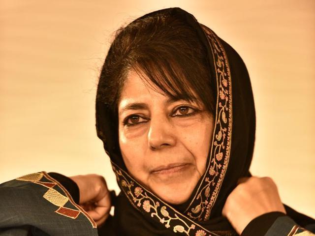 This is the first time Mehbooba is holding an administrative post in the state or at the national level, as so far she had limited herself to party work. (Photo by Gurinder Osan/ Hindustan Times) This is the first time Mehbooba is holding an administrative post in the state or at the national level, as so far she had limited herself to party work. (Photo by Gurinder Osan/ Hindustan Times)