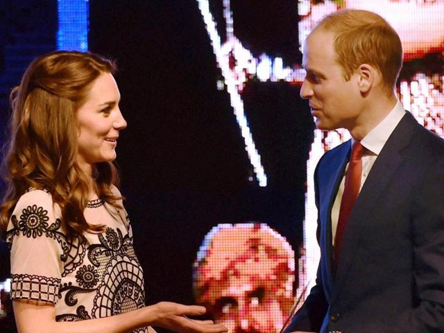 Prince Williams paying tribute to his grandmother (Manoj Verma/HT Photo) Prince Williams paying tribute to his grandmother (Manoj Verma/HT Photo)